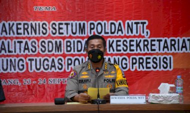 Tingkatkan-SDM-di-Bidang-Kesekretariatan-Menuju-Polri-Yang-Presisi,-Irwasda-Polda-NTT-Buka-Resmi-Rakernis-Setum