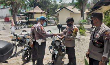 Cegah-Pelanggaran-Anggota,-Provost-Polda-NTT-Lakukan-Pengawasan-Ketertiban-dan-Kedisiplinan-di-Dua-Polsek-Jajaran