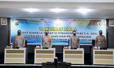 Taklimat-Awal-Audit-Kinerja-Tahap-II-Itwasum-Polri,-Kapolda-NTT-:-Jadikan-Kegiatan-ini-Sebagai-Sarana-Evaluasi-dan-Konsultasi-Terhadap-Permasalahan-yang-Dihadapi