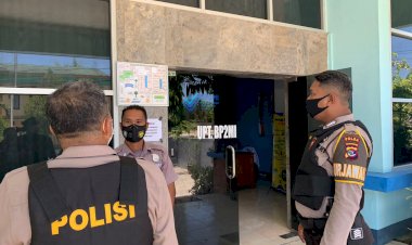 Patroli-KRYD,-Personel-Turjawali-Ditsamapta-Polda-NTT-Sambangi-Kantor-UPT-BP2MI-Wilayah-NTT