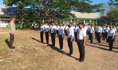 Pelatihan-Gada-Pratama-Satuan-Pengamanan-di-Daerah-Perbatasan,-Ditbinmas-Polda-NTT-Terapkan-Prokes-Ketat