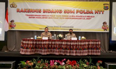 Buka-Kegiatan-Rakernis-Bidang-SDM,-Irwasda-Polda-NTT:-Optimalkan-pembinaan-Karir-dan-Rekam-Jejak-Personel