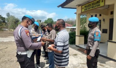 Menuju-Polri-Yang-Presisi,-Provost-Polda-NTT-Cek-Sikap-Tampang-Personil-di-Polsek-Sulamu