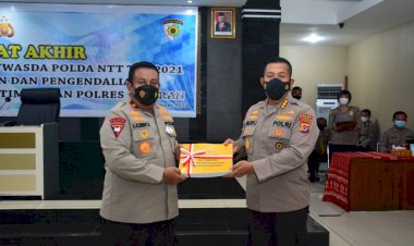Tutup-Rangkaian-Kegiatan-Audit-Kinerja,-Wakapolda-NTT-Pimpin-Taklimat-Akhir-Audit-Kinerja-Itwasda-Polda-NTT-Tahap-II-Tahun-Anggaran-2021