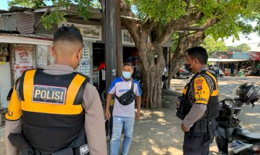 Tim-Patroli-Turjawali-Ditsamapata-Polda-NTT-Gelar-Patroli-Kamtibmas-dan-Imbau-Prokes