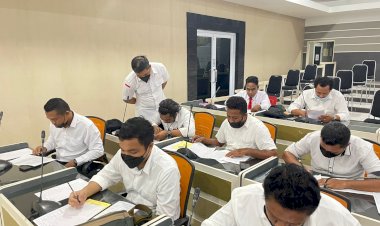 Bakal-Pegang-Senpi,-33-Orang-Personel-Ditresnarkoba-Polda-NTT-Jalani-Tes-Psikologi