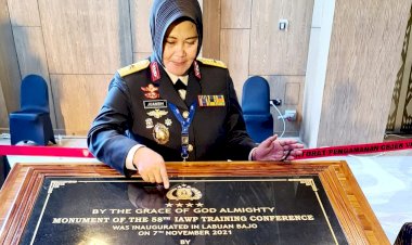 Peristiwa-Monumental,-Kapolda-NTT-Gagas-Pembangunan-Monumen-The-58-Th-International-Association-Of-Women-Police-(IAWP)-Training-Conference
