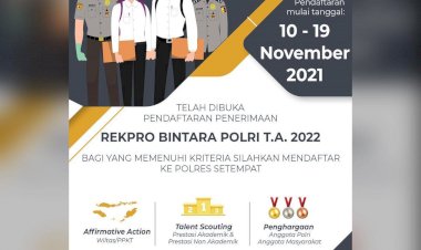 Ini-Persyaratan-Tes-Bintara-Polri-Penghargaan Anggota-Polri-&-Anggota-Masyarakat