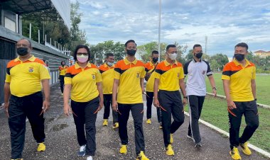 Tingkatkan-Immunitas-Tubuh,-Personel-Polda-NTT-Lakukan-Olahraga-Mandiri