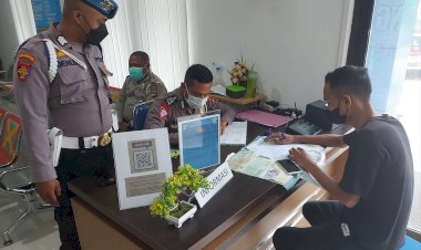 Cegah-Penyimpangan-Anggota,-Provost-Polda-NTT-Lakukan-Pengawasan-di-Ruang-Pelayanan-Ditlantas