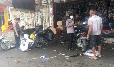 Sambangi-Bengkel-Motor,-Anggota-Ditbinmas-Polda-NTT-Imbau-Warga-Untuk-Tidak-Gunakan-Knalpot-Recing