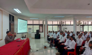 Ditbinmas-Polda-NTT-Beri-Pengetahuan-Ilmu-Kepolisian-kepada-200-Orang-Peserta-Pelatihan-Satpam