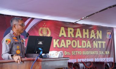 Kapolda-NTT-Minta-Anggota-Polres-Belu-Berhijrah-Dari--Kurang-Baik-Menjadi-Lebih-Baik