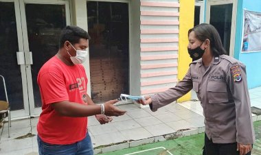 Antisipasi-Penyebaran-Covid-19-Varian-Baru-Omicron,-Ini-yang-Dilakukan-Polwan-Ditbinmas-Polda-NTT