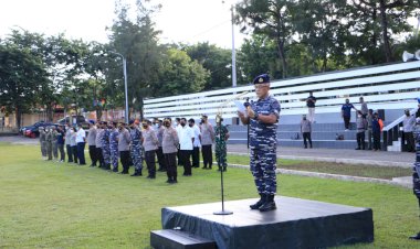 Tanggap-Bencana-Alam,-Polda-NTT-Gelar-Apel-Gabungan-Siaga-Cuaca-Ekstrem-Tingkat-Provinsi-NTT