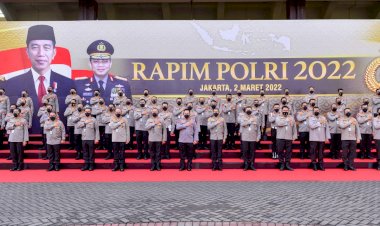 Tindaklanjuti-Instruksi-Presiden-Jokowi,-Kapolri:-Seluruh-Personel-Tanamkan-Nilai-Tribrata-dan-Catur-Prasetya