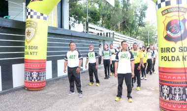 Pastikan-Kesehatan-Anggota-dan-ASN-Polri,-Polda-NTT-Gelar-TKJ-dan-Ujian-Beladiri-Polri-Semester-I-Tahun-2022