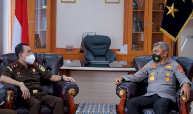 Perkuat-Sinergisitas-di-Bidang-Hukum,-Kapolda-NTT-Sambut-Kunjungan-Kajati-NTT