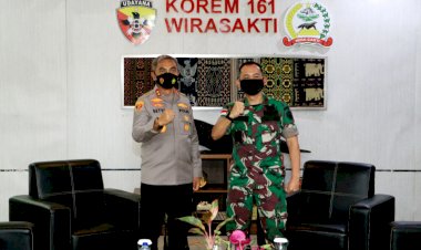 Kapolda-NTT-dan-Danrem-161/WS-Kupang-Pastikan-Siap-Bersinergi-Tangani-Covid-19-di-NTT