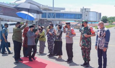 Kembali-ke-Jakarta,-Kapolda-NTT-dan-Forkopimda-antar-Keberangkatan-Wapres-RI