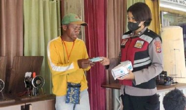 Minimalisir-Covid-19,-Satgas-Kepatuhan-Prokes-OAN-Gelar-Patroli-Bagi-Bagi-Masker