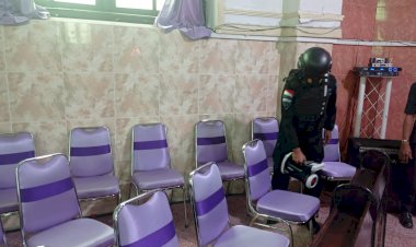 Jelang-Perayaan-Paskah,-Tim-Gegana-Jibom-Polda-NTT-Lakukan-Sterilisasi-Gereja-Kota-Kupang