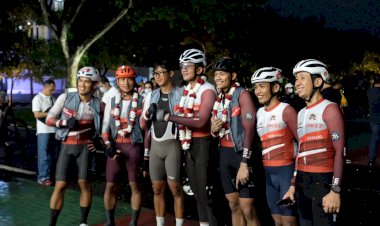 Pecahkan-Rekor-MURI,-Gowes-Presisi-Nusantara-Tempuh-Jarak-508-Km-Kurang-Dari-24-Jam