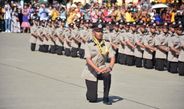 Dilantik-Menjadi-Anggota,-Sejumlah-Bintara-Polri-Polda-NTT-Langsung-Ditempatkan-di-IKN