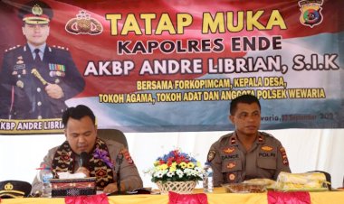 Kapolres-Ende-Bersama-Rombongan-Kembali-Melakukan-Kunjungan-Kerja-ke-Polsek-Jajaran
