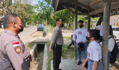 Turun-di-Jam-Sekolah,-Satgas-Patroli-Bina-Kusuma-Polres-Belu-Sasar-Pelajar-Cegah-Segala-Bentuk-Kenakalan-Remaja