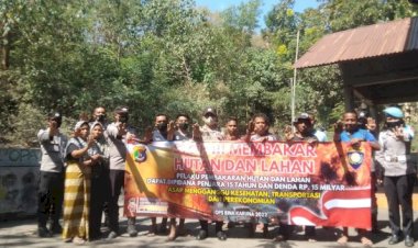 Ops-Bina-Karuna-Turangga-2022,-Sat-Binmas-Polres-Ende-Himbau-Warga-cegah-Karhutla