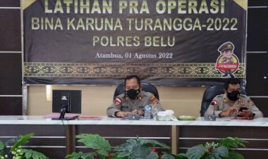 Cegah-Kebakaran-Hutan-dan-Lahan,-Polres-Belu-Gelar-Operasi-Bina-Karuna-Turangga-2022
