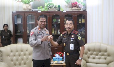 Tingkatkan-Sinergitas-dalam-Penegakan-Hukum,-Kapolda-NTT-Silaturahmi-ke-Kejati-NTT