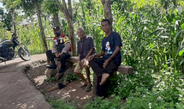 Ops-Aman-Nusa-II,-Bhabinkamtibmas-Terus-Tingkatkan-Patroli-Dialogis-Terkait-Penanganan-Covid-19