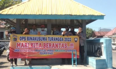 Ops-Bina-Kusuma-Turangga-2022,-Sat-Binmas-Polres-Ende-Sambangi-Tempat-Umum-Berikan-Penyuluhan