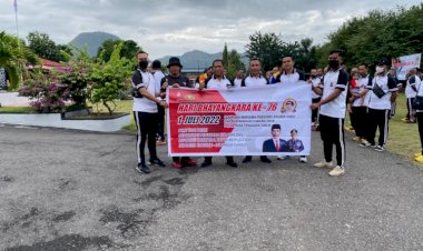 Peringati-Hari-Bhayangkara-ke-76,-Polres-Ende-Gelar-Olahraga-Bersama