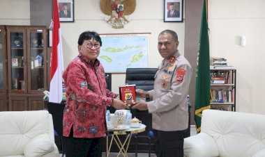Pererat-Silaturahmi-dan-Perkuat-Sinergitas,-Kapolda-NTT-Kunjungi-Kantor-Pengadilan-Tinggi-Kupang