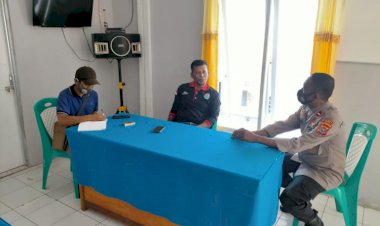 Perkuat-Silaturahmi,-Kapolsek-Pulau-Ende-Sambangi-Kantor-Desa-Puutura