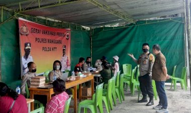 Gerai-Vaksinasi-Covid-19-Presisi-Polri-Tingkat-Polres-Manggarai