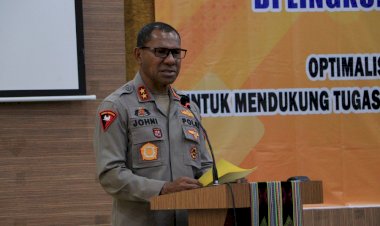 Optimalisasi-Penerapan-Tata-Naskah-Dinas-Untuk-Dukung-Tugas-Pokok-Polri,-Kapolda-NTT-Buka-Rakernis-Fungsi-Kesekretariatan