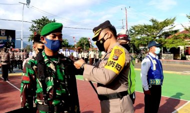 Sematkan-Pita-Operasi-Patuh-Turangga-2022,-Kapolres-:-Tanda-Dimulainya-Operasi