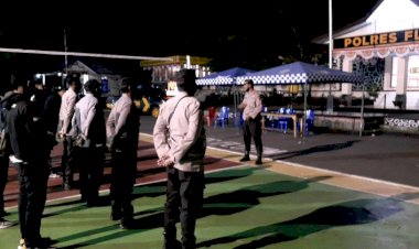 Malam-Hari,-Polres-Flotim-Gelar-Operasi-Bina-Kusuma-Turangga-2022