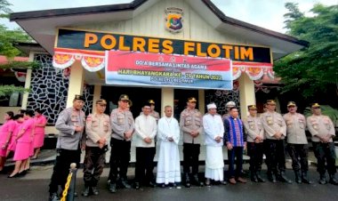 Gelar-Doa-Bersama-Lintas-Agama,-Polres-Flotim-Undang-4-Tokoh-Agama