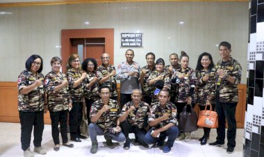 Kapolda-NTT-Sambut-Hangat-Kunjungan-Silaturahmi-FKPPI-NTT