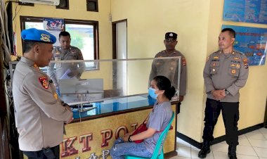 Sidak-Sejumlah-Polsek-di-Polresta-Kupang-Kota,-Kabidpropam-Polda-NTT-Harap-Terus-Tingkatkan-Pelayanan-Terbaik-Kepada-Masyarakat