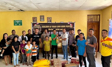 16-Tahun-Pengabdian,-DREGD-Polres-Rote-Ndao-Gelar-Bansos-di-Panti-Asuhan-Mercy-Indonesia