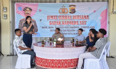 Gelar-Kegiatan-Jumat-Curhat-dengan-Masyarakat-dan-Mahasiswa,-Kapolda-NTT-dapat-Saran,-Masukan,-Keluhan-hingga-Apresiasi