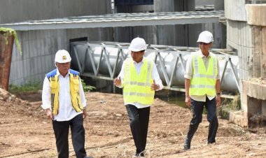 Atasi-Banjir-di-DKI-Jakarta,-Presiden-RI-Targetkan-Pembangunan-Sodetan-Kali-Ciliwung-Selesai-April