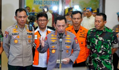 Kapolri-Tinjau-Evakuasi-Kapolda-Jambi-dan-Rombongan,-Apresiasi-Kerja-Keras-Tim-Gabungan 