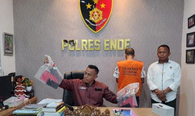 Sebarkan-Foto-Syur-Mantan-Pacarnya,-AS-Pria-Asal-Ende-Diamankan-Jajaran-Polda-NTT